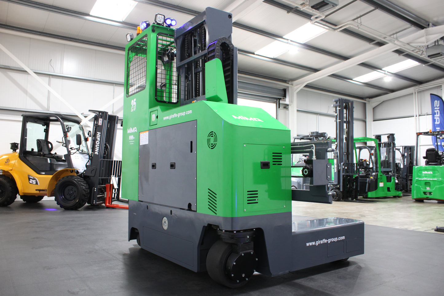 MiMA MQ30 Multi-Directional Side Loader Forklift