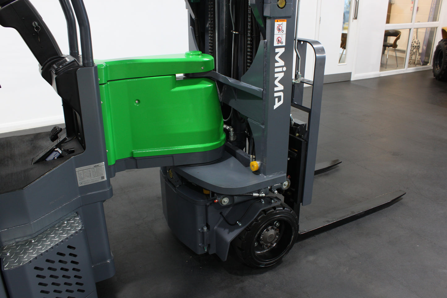 MiMA MJ20 Electric Articulated Forklift | 2T Capacity, VNA, Lithium Battery