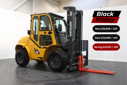 HIFOUNE CPCD25-4WD - Full Cab - Rough Terrain Forklift