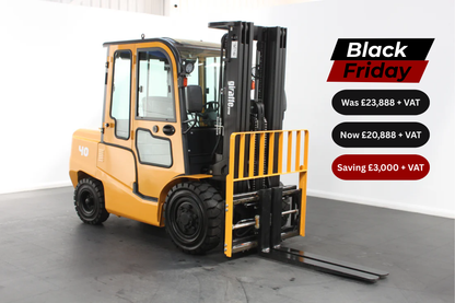 giraffe FD40| Full Cab Diesel Counterbalance | 4-Wheel Forklift