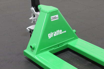 giraffe 2.5T Euro Spec 550x1150mm Manual Pallet Truck | Heavy Duty, Low Profile