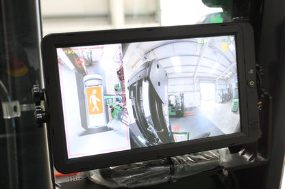 giraffe GBL50 Premium Plus Advanced Pedestrian Safety | Full Cab Lithium Electric Counterbalance  | 4-Wheel Forklift