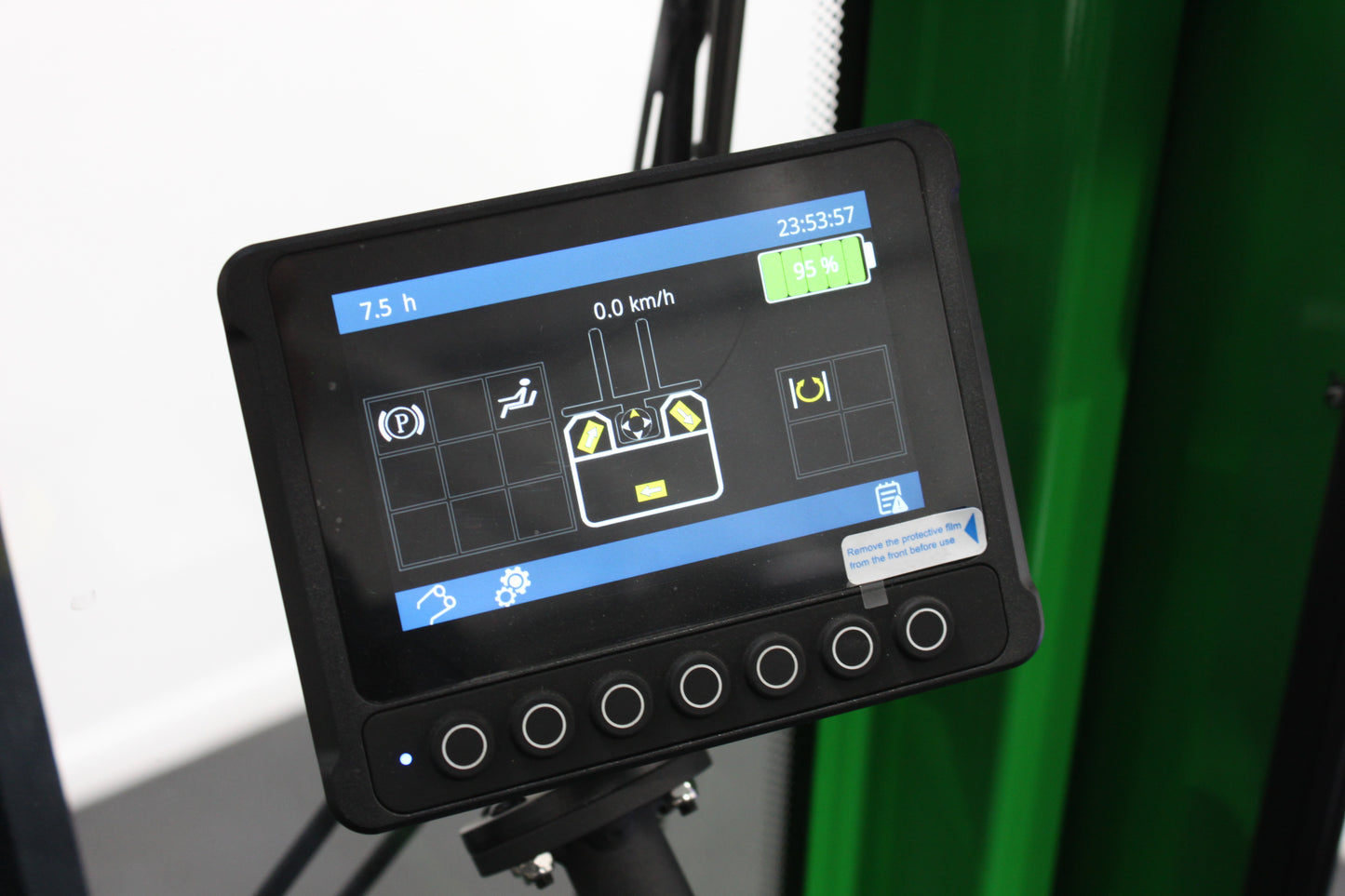 Mima mqk40 multi-directional electric forklift full cab