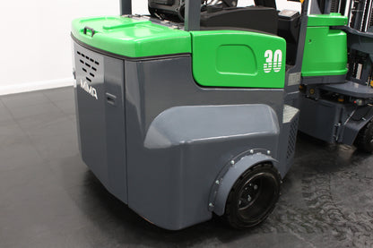 Mima mj30 3t articulated electric forklift | Vna, 210° swing, lithium power