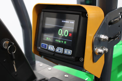 Mima mj30 3t articulated electric forklift | Vna, 210° swing, lithium power