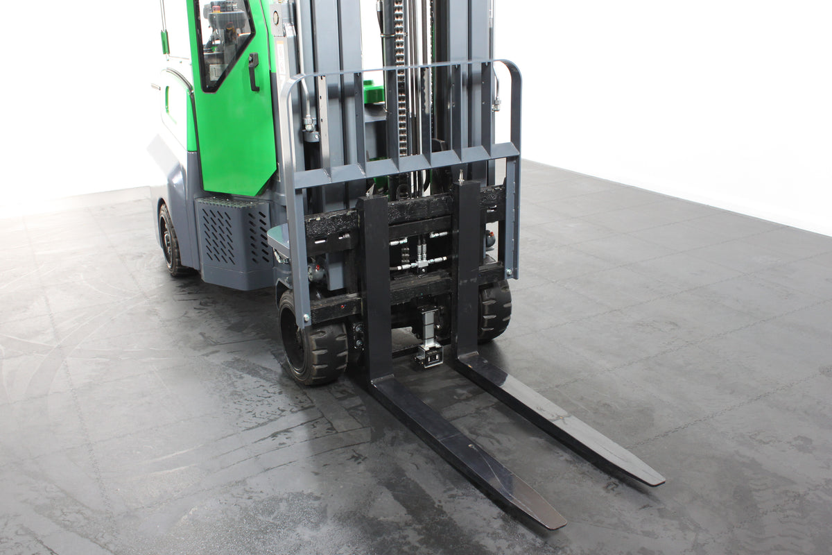 Mima mj20 Full Cab electric articulated forklift | 2t capacity, vna, lithium battery