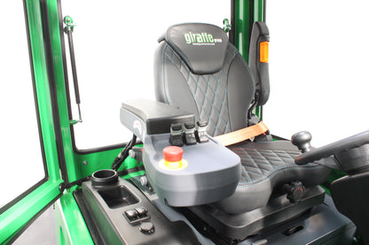 Mima mj20 Full Cab electric articulated forklift | 2t capacity, vna, lithium battery