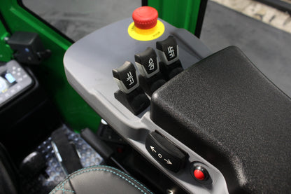 Mima mj20 Full Cab electric articulated forklift | 2t capacity, vna, lithium battery