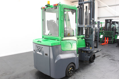 Mima mj20 Full Cab electric articulated forklift | 2t capacity, vna, lithium battery