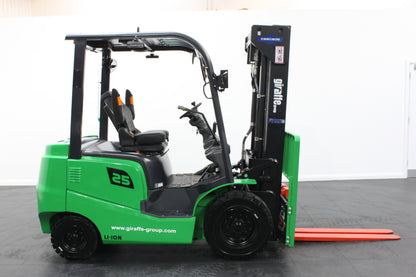 giraffe GBL25 2.5T Lithium Electric 4-Wheel Forklift | Fast Charging, Zero Emissions