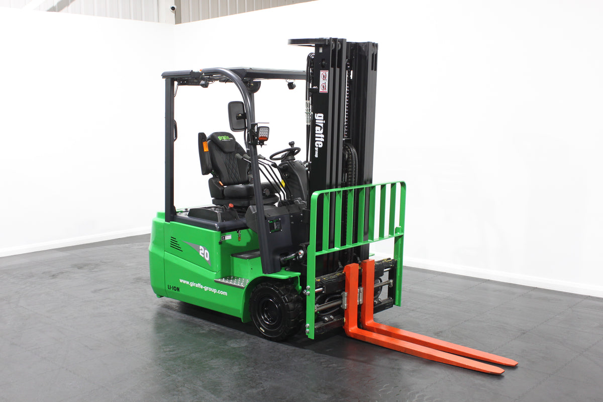 giraffe GBL20 2T Lithium Electric 3-Wheel Forklift | Fast Charging, Zero Emissions