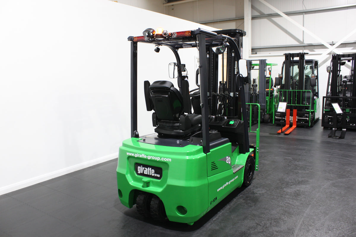 giraffe GBL20 2T Lithium Electric 3-Wheel Forklift | Fast Charging, Zero Emissions