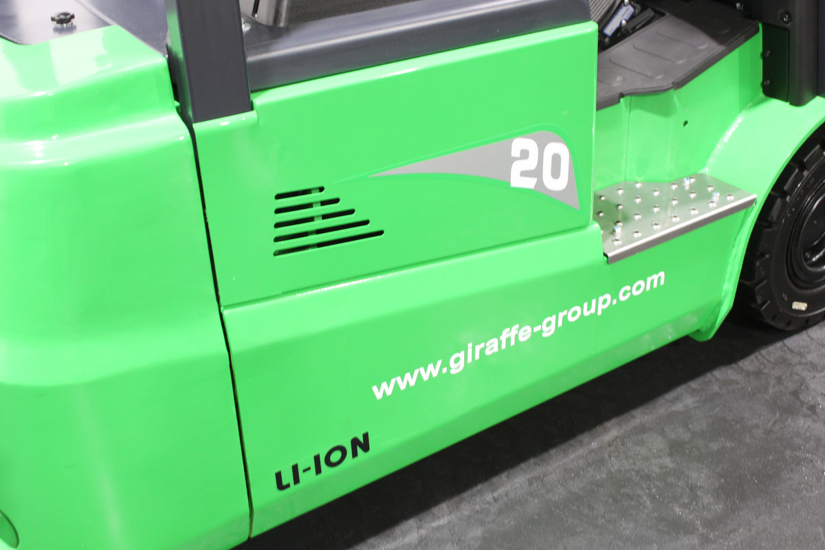 giraffe GBL20 2T Lithium Electric 3-Wheel Forklift | Fast Charging, Zero Emissions