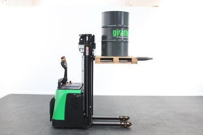 giraffe GES16P-40  Stand-on Powered Stacker – 1,600kg Capacity | Lithium-Ion Electric