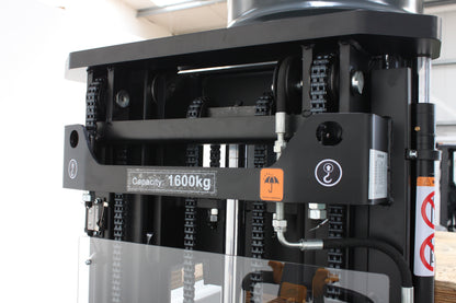giraffe GES16P-40  Stand-on Powered Stacker – 1,600kg Capacity | Lithium-Ion Electric