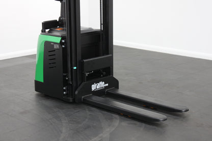 giraffe GES16P-30  Stand-on Powered Stacker – 1,600kg Capacity | Lithium-Ion Electric