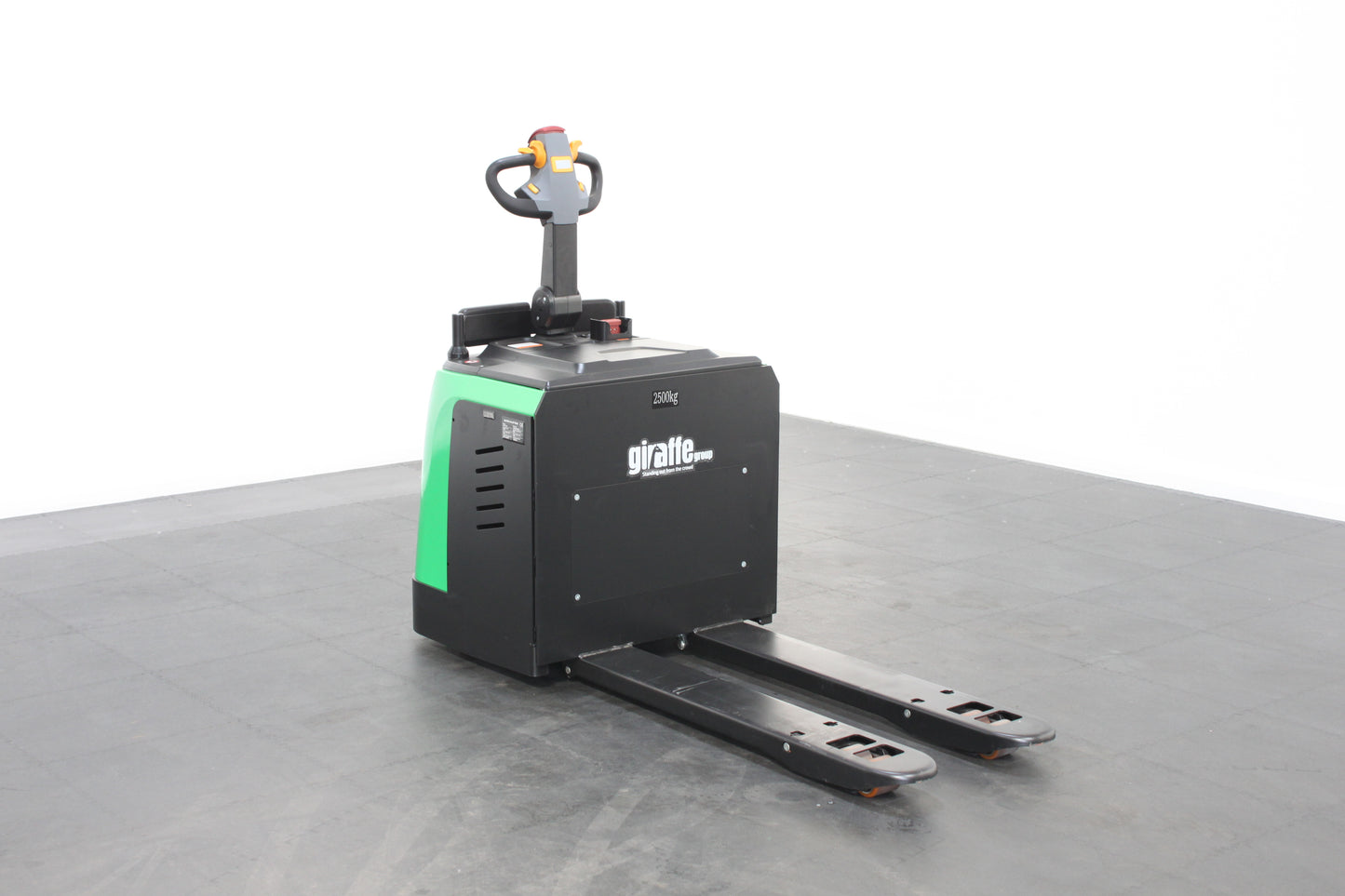 giraffe GET25P Stand-on Pallet truck–  2,500kg Capacity | Lithium-Ion Electric