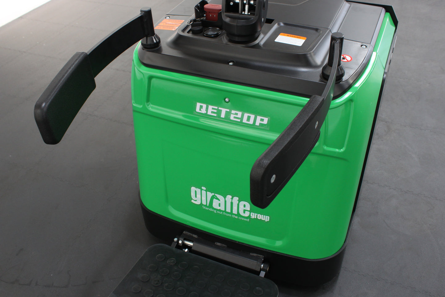 giraffe GET20P Stand-on Pallet truck– 2,000kg Capacity | Lithium-Ion Electric