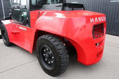 Hangcha XF120D 12T | Full Cab Diesel Counterbalance | 4-Wheel Forklift