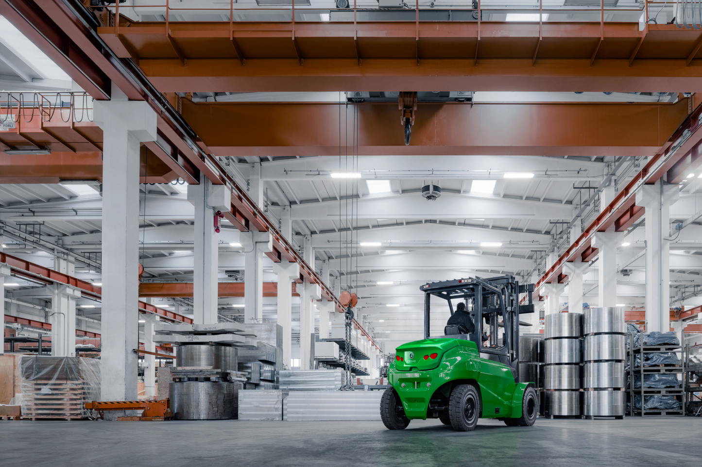 CESAB B800 Heavy Duty 4-Wheel Electric Counterbalance Forklift – 6000kg to 8500kg Capacity | High-Capacity Electric Forklift for Heavy Industry