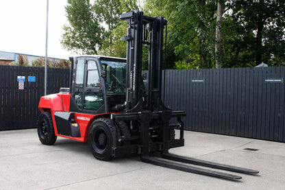 Hangcha XF120D 12T | Full Cab Diesel Counterbalance | 4-Wheel Forklift