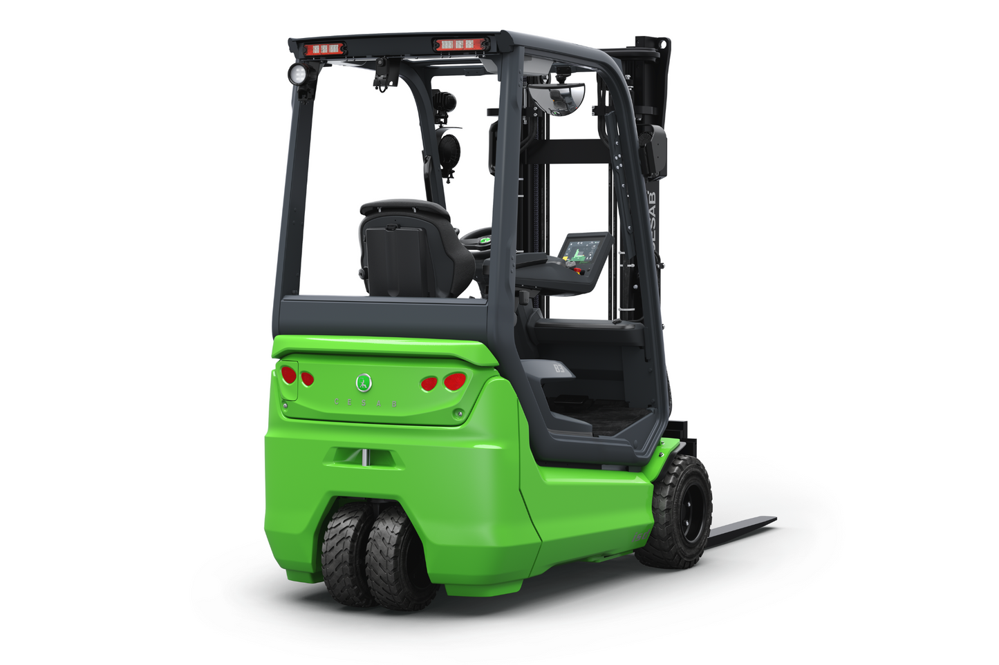 CESAB B300 Rear Twin-Wheel Electric Counterbalance Forklift – 1500kg to 2000kg Load Capacity | High-Performance Warehouse Forklift Li-Ion Technology