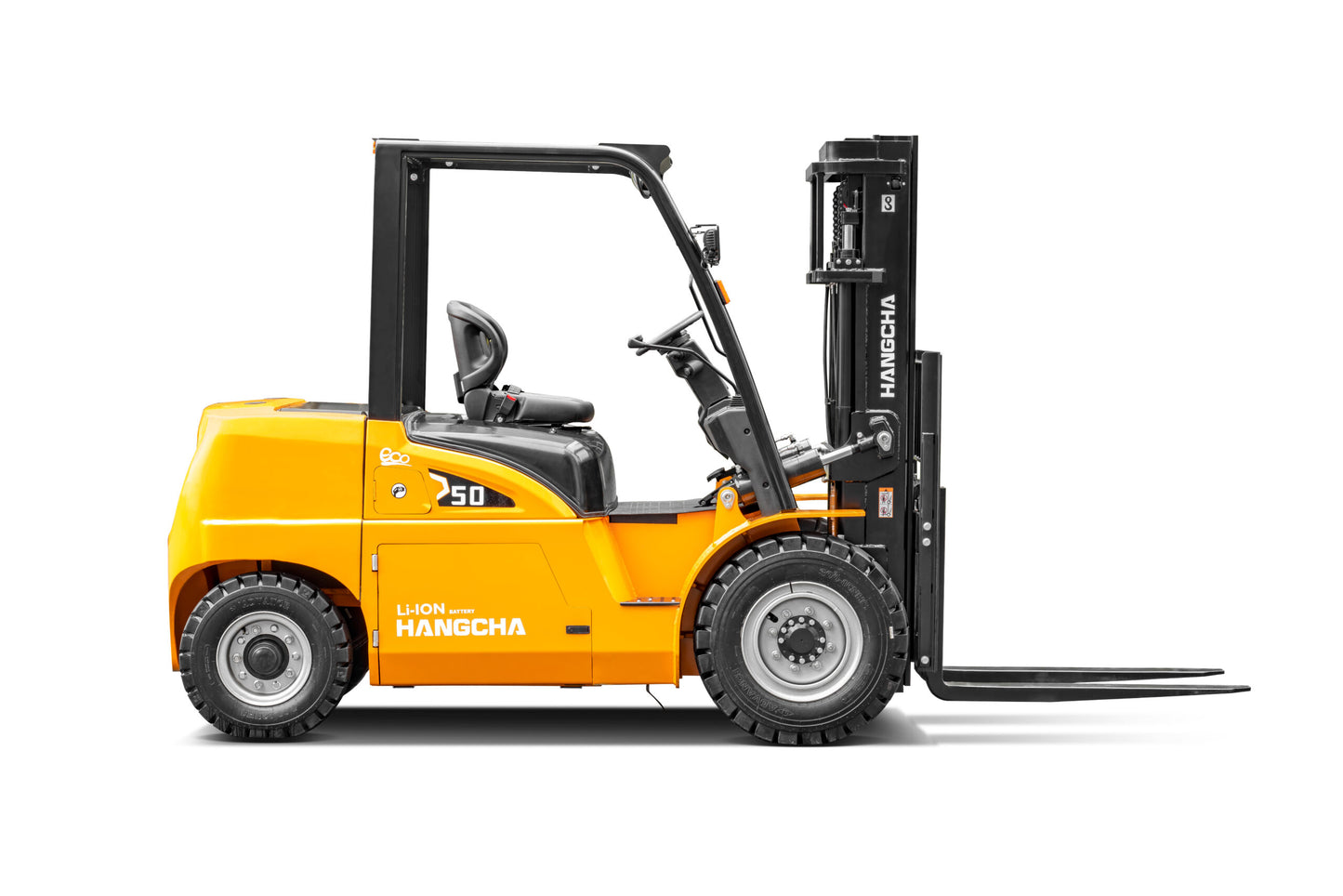 Hangcha XE435T 3.5T | Semi Cab Lithium Counterbalance | 4-Wheel Forklift
